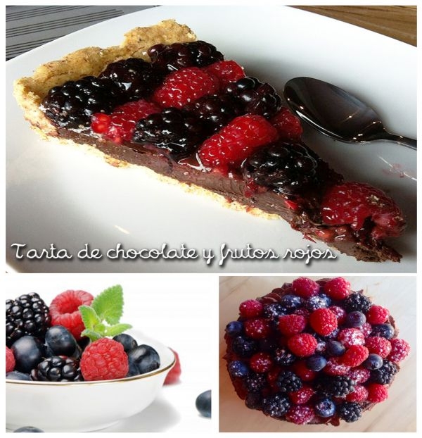 Tarta De Chocolate Y Frutos Rojos | Bioguia