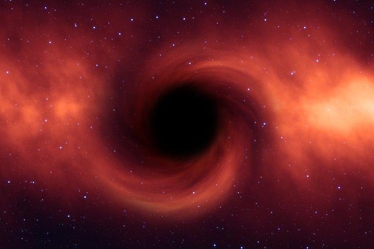 Por primera vez en la historia, investigadores hallan luz detrás de un agujero negro