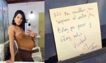 mujer embarazada nota mujer embarazada nota