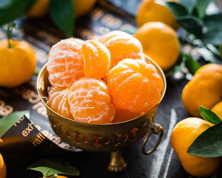 Mandarina: un alimento con menos de 50 calorías