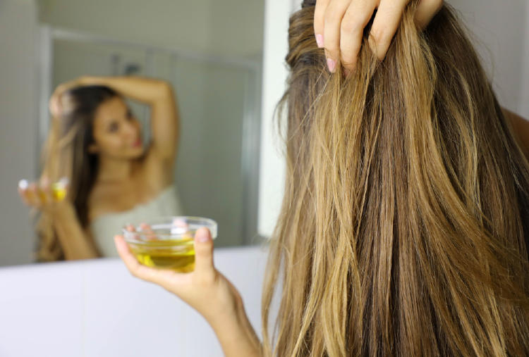 aceite cabello