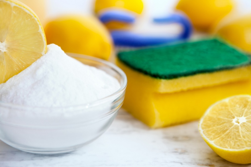 Bicarbonato y limón para la limpieza