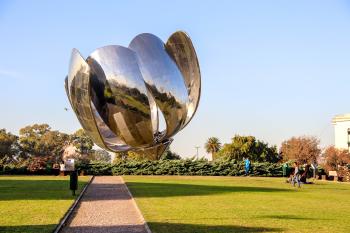 Floralis generica en Buenos Aires