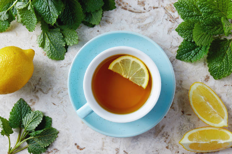 Té con limón