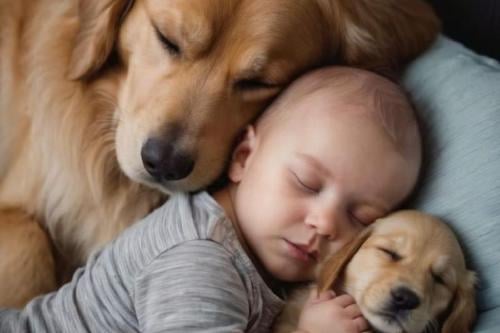 Bebes y animales Cómo influyen los instintos de cuidado y protección en la perpetuación de la especie humana. (Créditos: Pinterest)