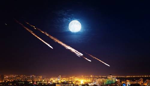 meteorito cielo