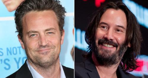 Matthew Perry y Keanu Reeves Matthew Perry y Keanu Reeves