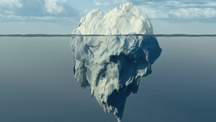 glaciar El iceberg más grande del mundo, conocido como A23a, se desprendió de la Antártida y se encuentra en movimiento. (Foto: Pinterest)