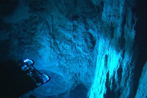 ciudad maritima Torres naturales de la “ciudad perdida” captadas durante una expedición en 2005. Foto: NOAA