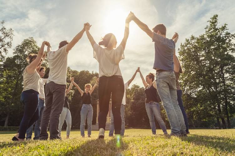 circulo de personas