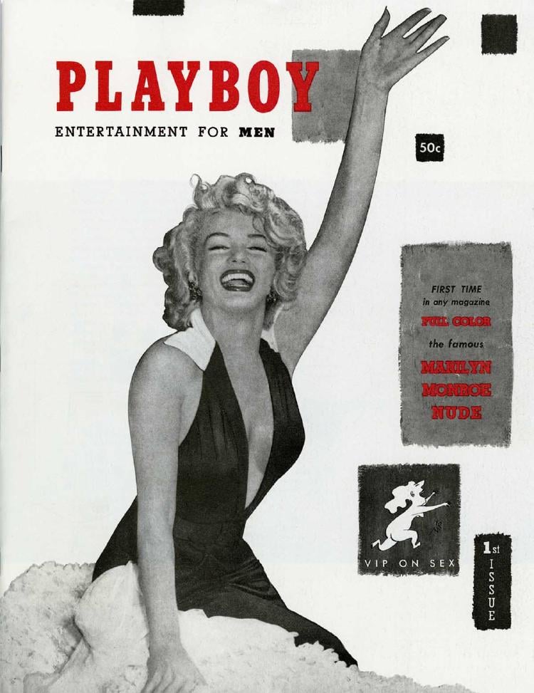 primera portada playboy monroe