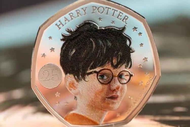 Moneda de Harry Potter Moneda de Harry Potter
