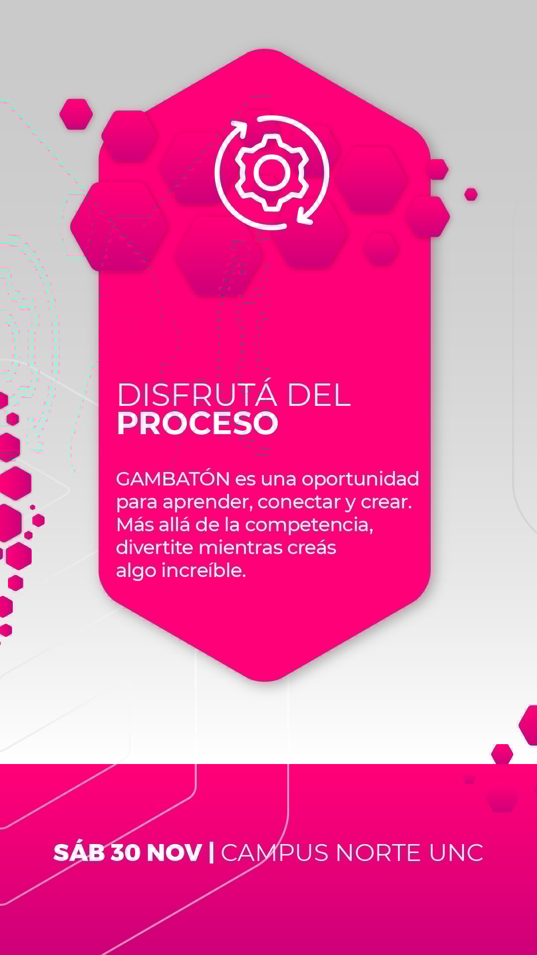 Historia 05 El evento es organizado por Gamba Media y Campus Norte de la Universidad Nacional de Córdoba (UNC),