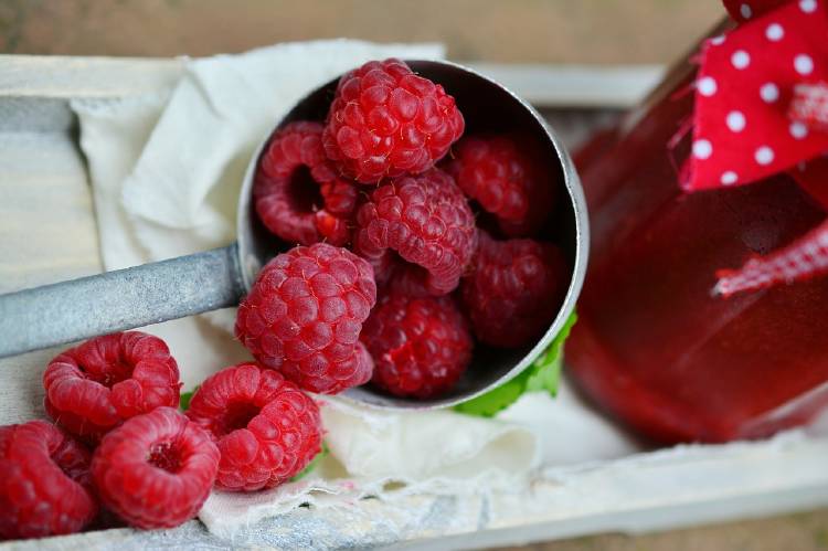 Frambuesas: un alimento con menos de 50 calorías