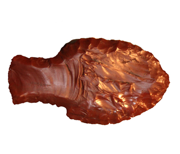 lanza punta de colo de pez Antropólogos atribuyen a humanos la extinción de la megafauna de Sudamérica