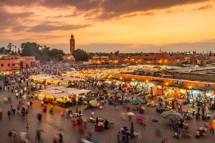 marrakech marruecos mercado Marrakech: uno de los mejores destinos turísticos para 2019
