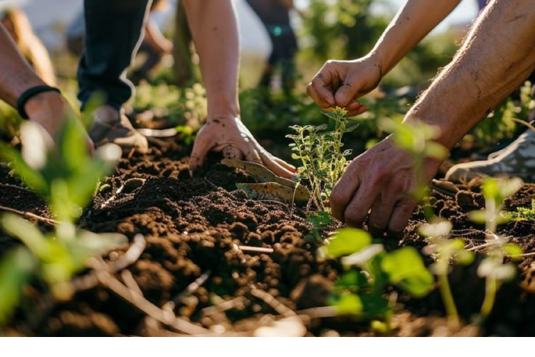 manos trabajando tierra Los trabajos ecológicos o empleos verdes son aquellos que contribuyen a proteger el medio ambiente, restaurar ecosistemas y promover una economía más sustentable. (Foto: Pinterest)