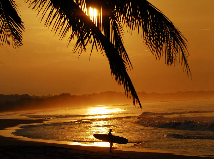 atardecer en costa rica