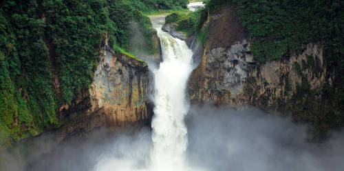 cascada san rafael ecuador