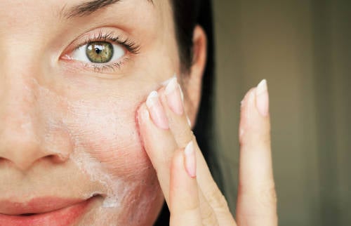 piel rostro Beneficios de la mascarilla de café con leche