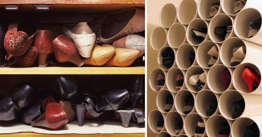 4 trucos para ordenar tus zapatos y que sean un estorbo