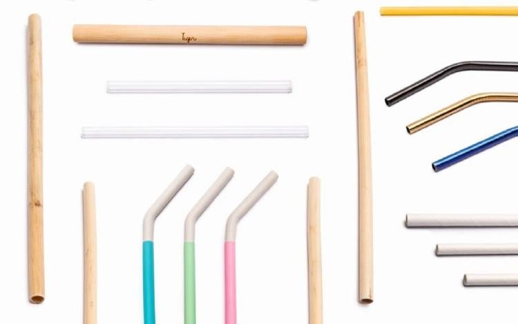 Las alternativas a las pajitas de plástico Las alternativas a las pajitas de plástico