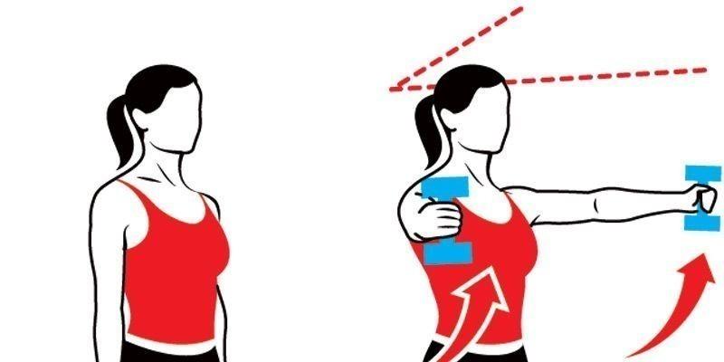 ejercicios para flacidez de brazos