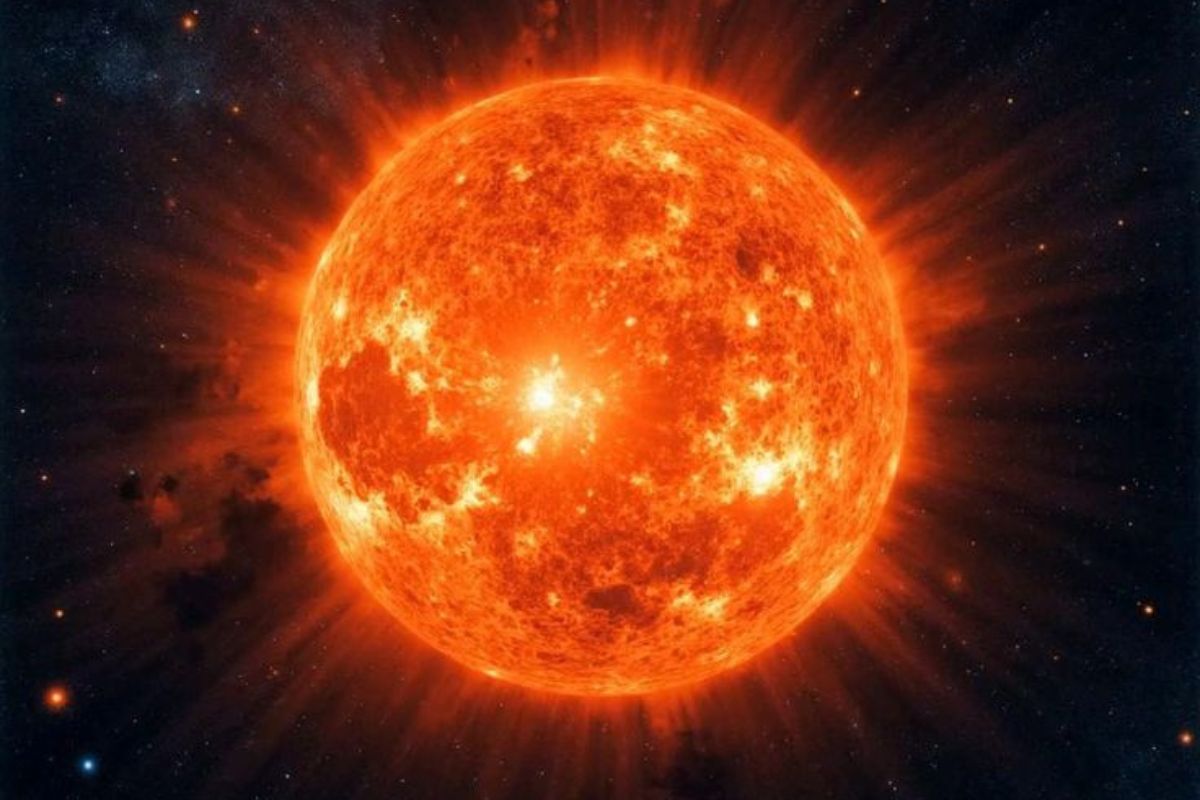 Betelgeuse podría estallar en cualquier momento: cómo se verá la supernova más brillante de la historia. (Imagen: Pinterest)