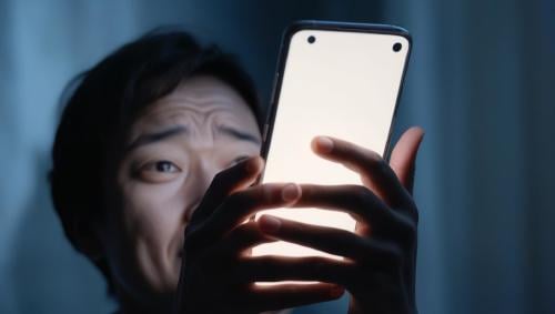 hombre con celular Pánico sin señal: qué es la nomofobia, el trastorno que explotó tras el apagón en Europa?. (Foto: IA)