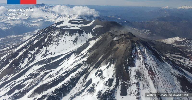 El complejo volcánico Nevados de Chillán registró durante esas semanas 44 eventos volcano-tectónicos El complejo volcánico Nevados de Chillán registró durante esas semanas 44 eventos volcano-tectónicos