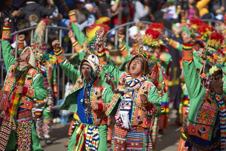 carnaval en bolivia, oruro