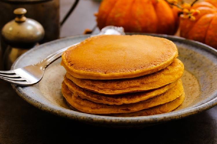 tortillas de calabaza en plato