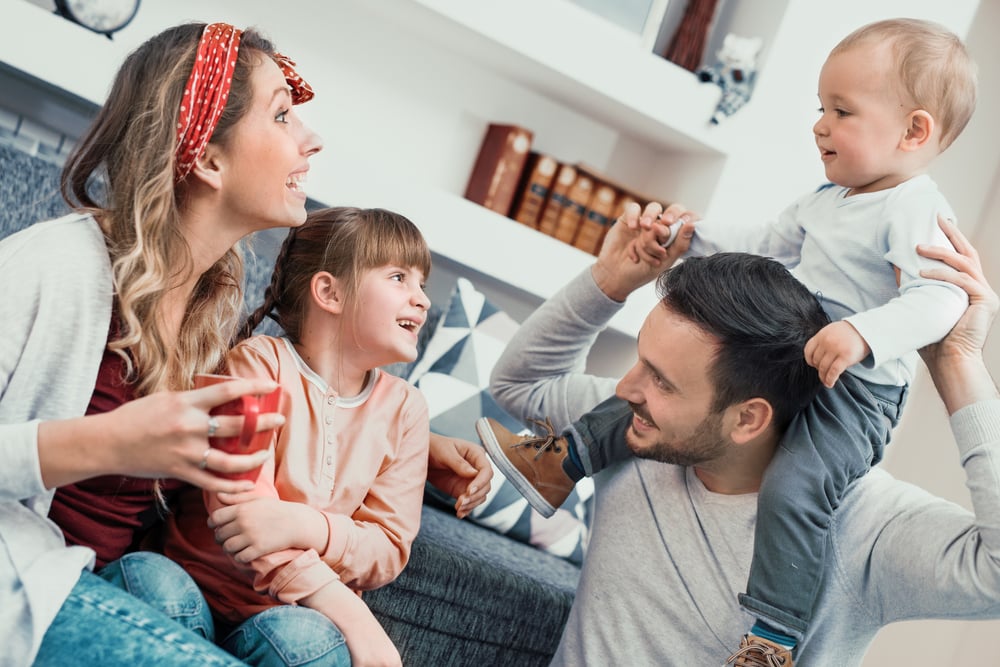 familia divertida