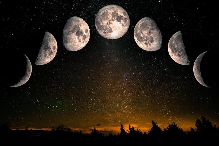 astrología luna en los signos