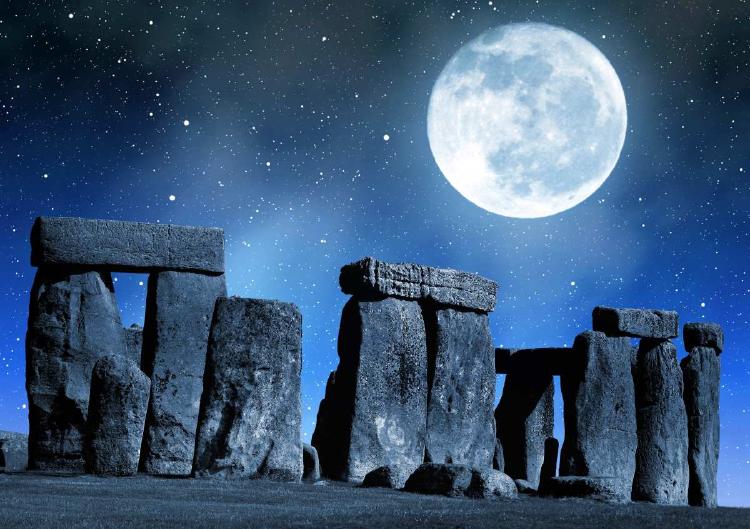 Stonehenge luna Stonehenge luna