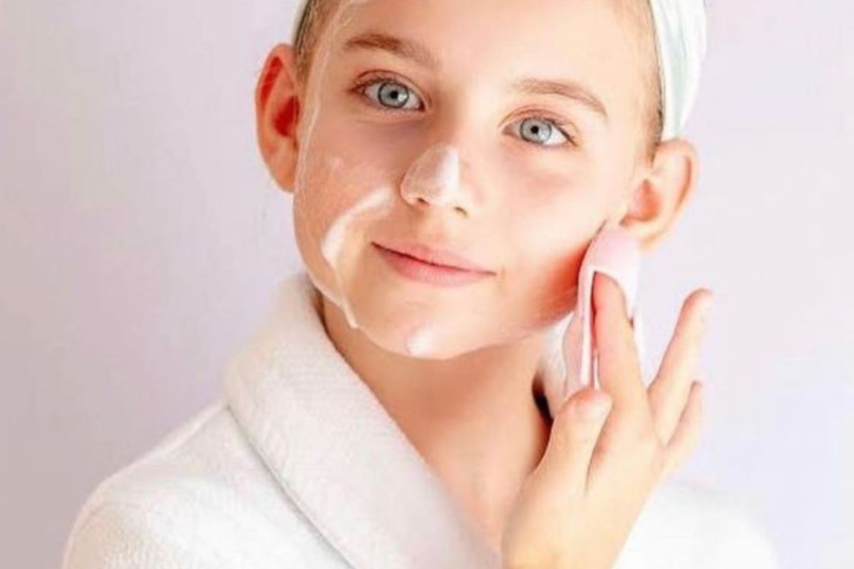 niña skin care Imagen: Pinterest
