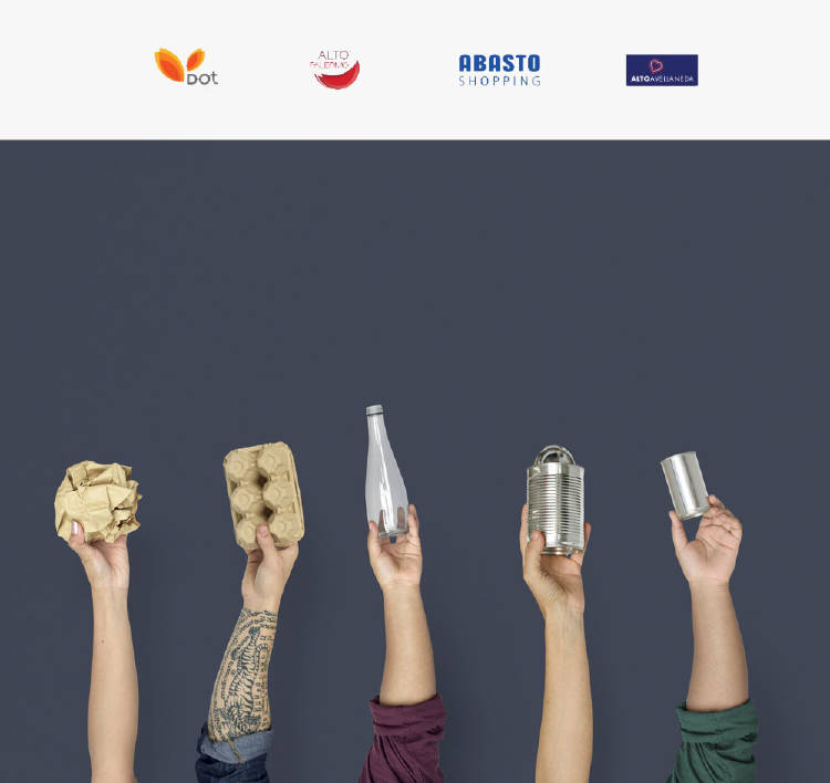 reciclar reciclar con logos