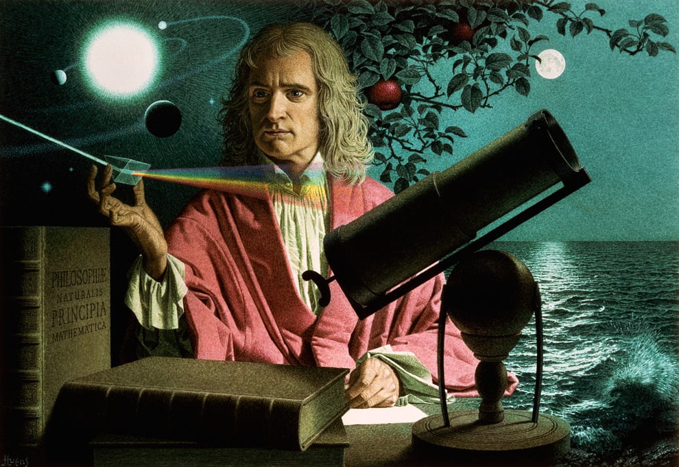 isaac newton who he was why google apples are falling