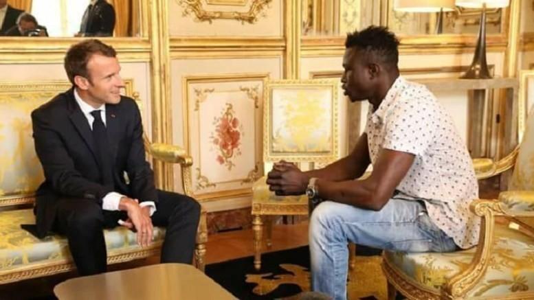 El gobierno francés anunció este lunes que Mamadou Gassama recibiría la nacionalidad francesa