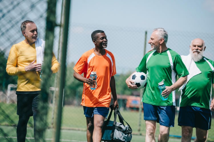 ancianos futbol