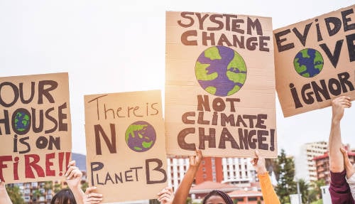 protesta cambio climatico