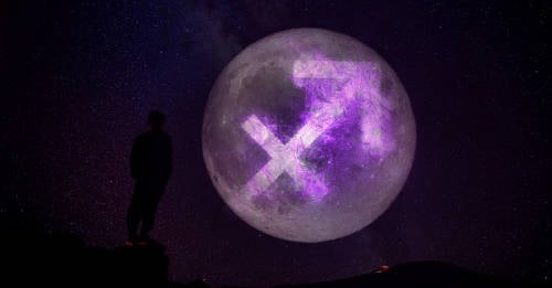Luna en Sagitario: energía disponible y energía prohibida