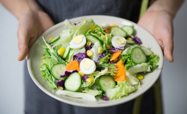 ensalada comer sano adelgazar