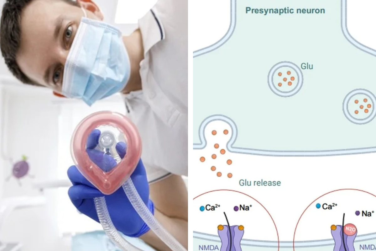 El gas de la risa muestra efectos antidepresivos rápidos en ensayos clínicos iniciales (Imagen: www.news medical.net)