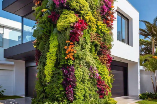 jardin vertical Imagen: Pinterest