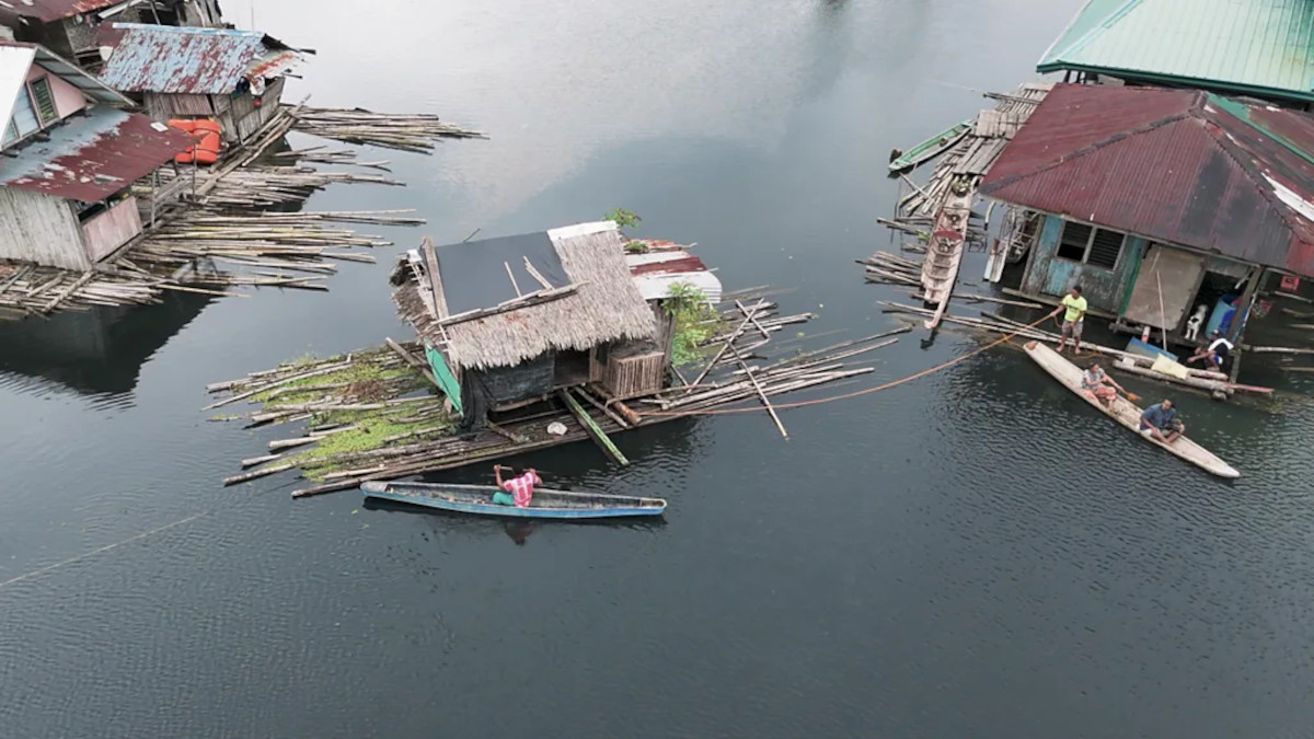 casas flotantes filipinas