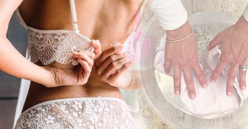 Esto hará que tu ropa interior vuelva a tener su color blanco original ¡Funciona y queda como nueva! Esto hará que tu ropa interior vuelva a tener su color blanco original ¡Funciona y queda como nueva!