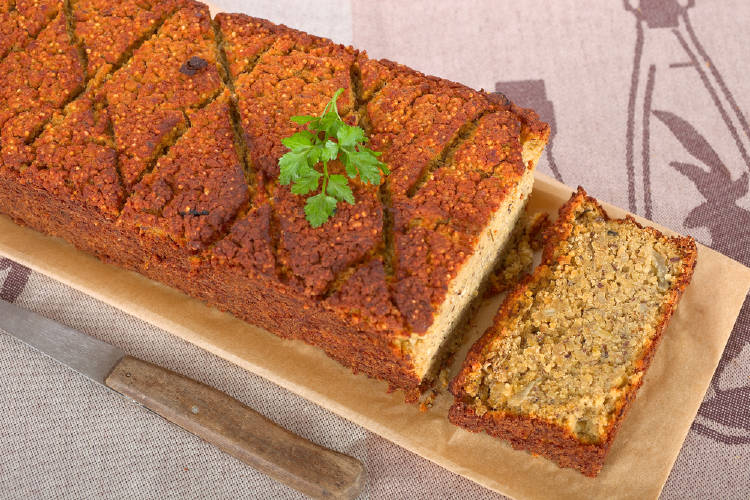 pan de carne vegano pan de carne vegano