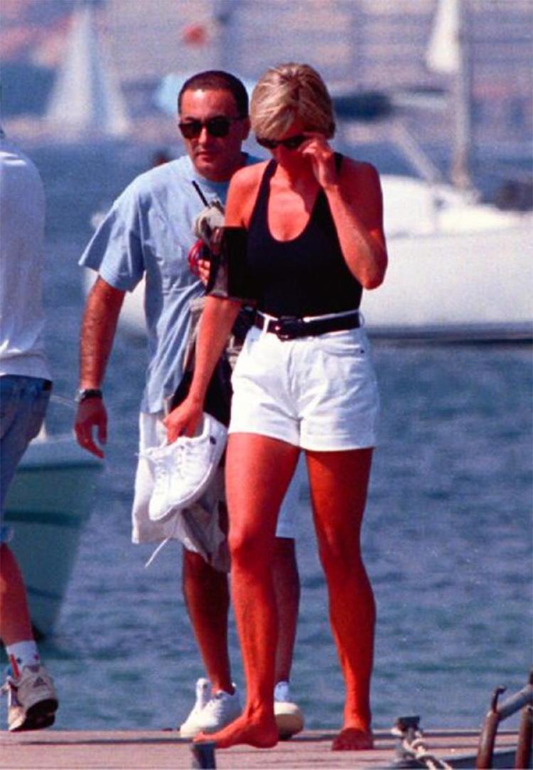 Diana y Dodi Al Fayed