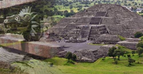 Pirámides de Teotihuacán en México